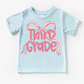 Girls 3rd Grade Bow Back To School Shirt - First Day Of School Tee