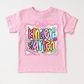 Girls Kindergarten School Shirt - Back To School Tee