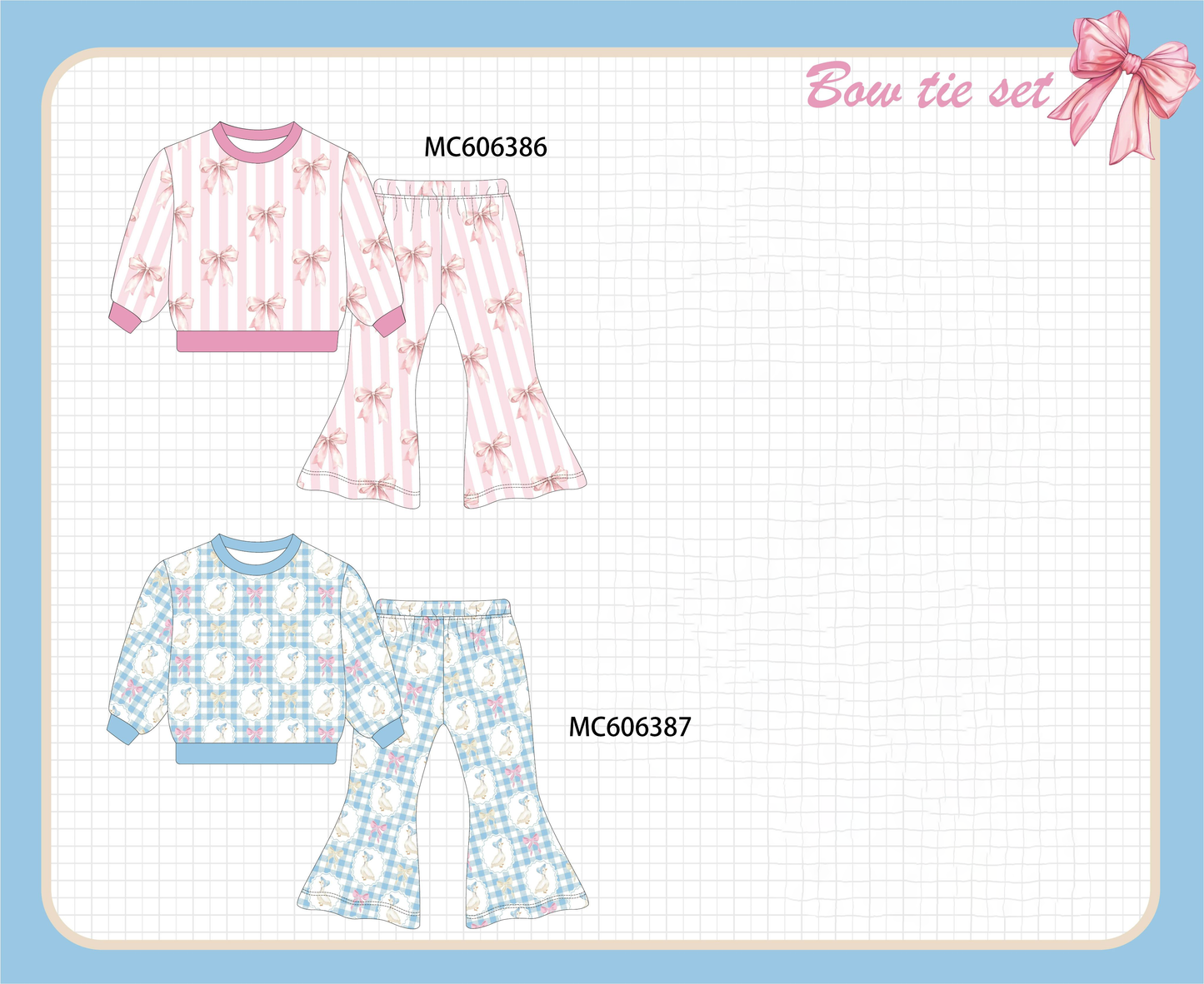 Bow Duck Print Collection- ETA Early December