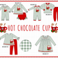 PO95 Red christmas gingerbread applique gingham collection