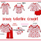 PO95 Red howdy valentine smocked collection
