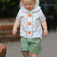 Thanksgiving & Halloween Pumpkin Applique Boy's Set