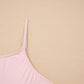 Pink Plus Size Build-in Shorts Sleeveless Dress With Short Two Piece Set