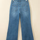 Ashleigh Blue High Waist Frayed Hem Flare Jeans