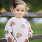 Thanksgiving Pumpkin Sequin Sweater – Beige, Perfect for Fall