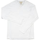 Rash Guard Long Sleeve for Men in White- FINAL SALE