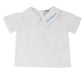 Boys Peter Pan Collar Short Sleeve Shirt